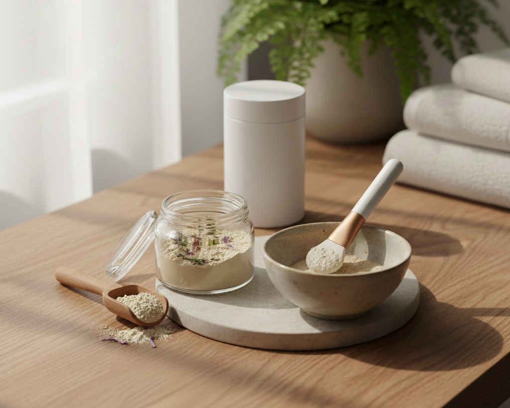Powdered Face Masks: Why Gentle Skincare Starts Dry