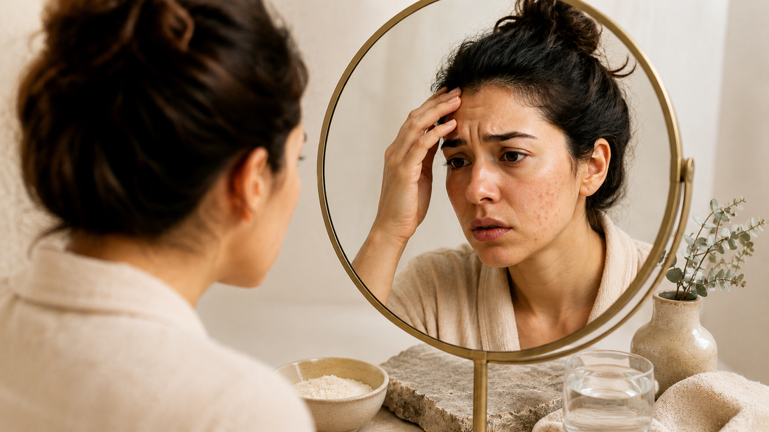The Cortisol Breakout: How Stress Shows Up on Your Skin (And How to Calm It)