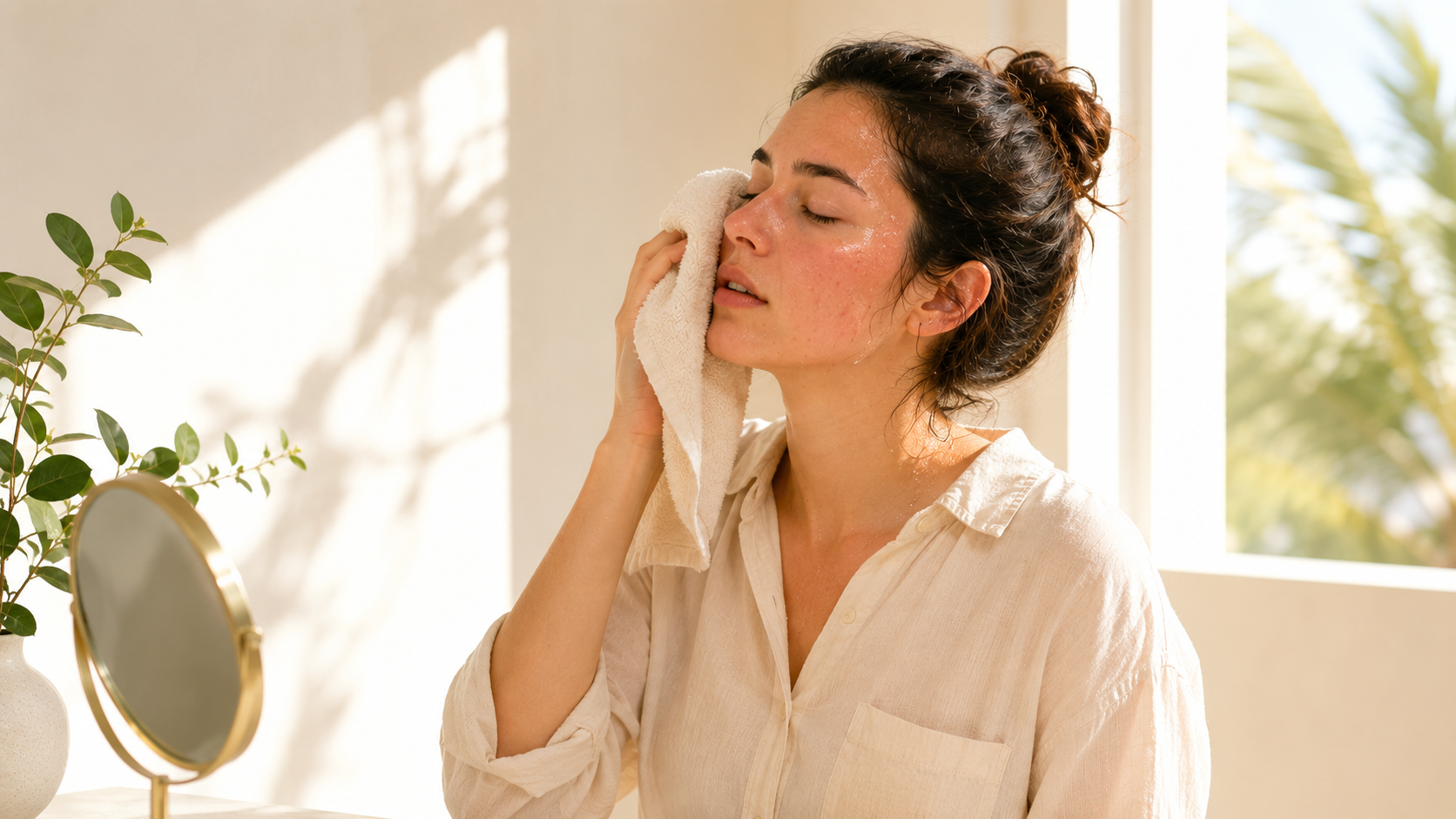 Sweat, Sun, and Sensitivity: A Gentle Summer Skincare Routine for Stressed Skin