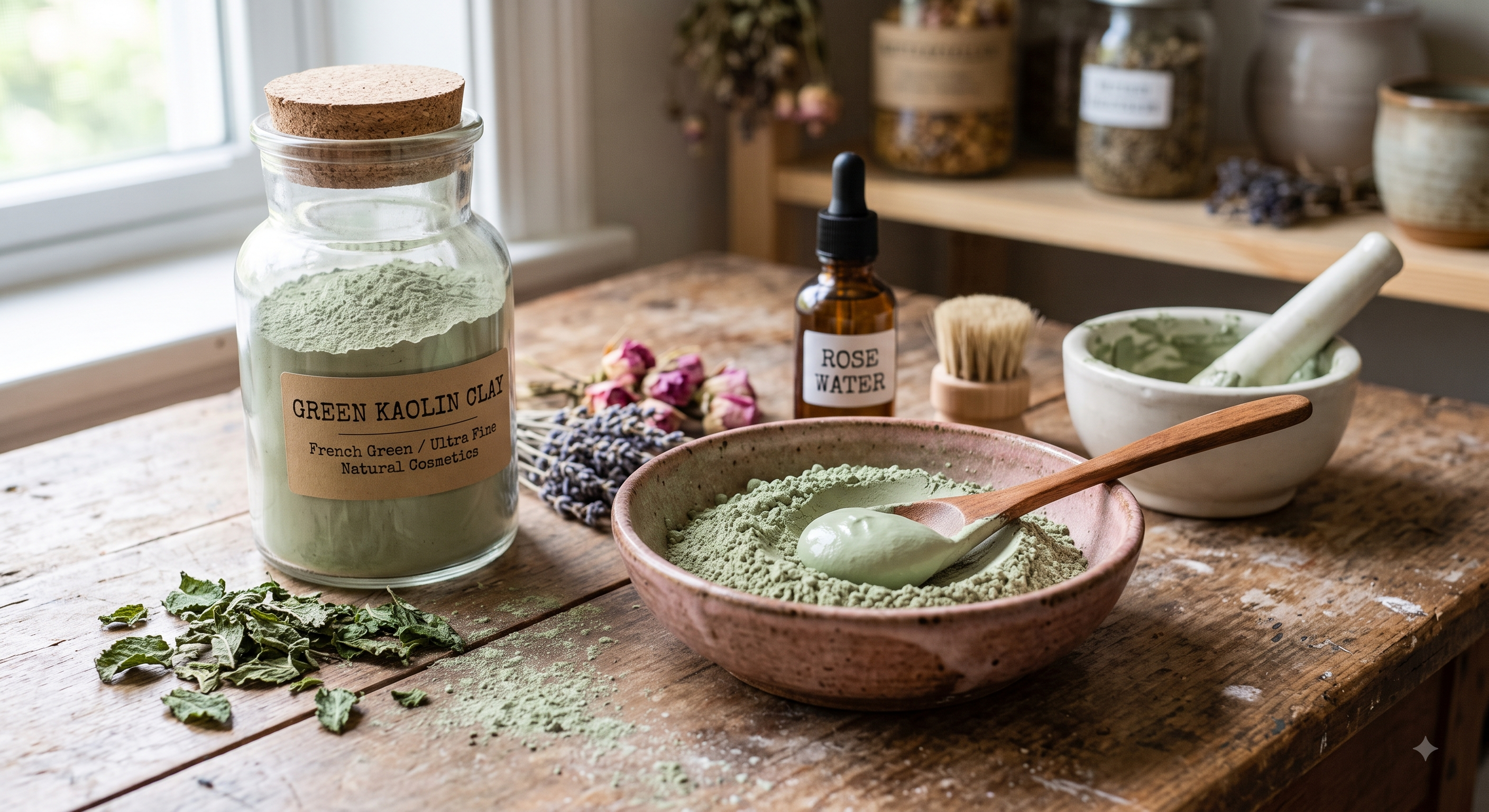 Green Kaolin Clay