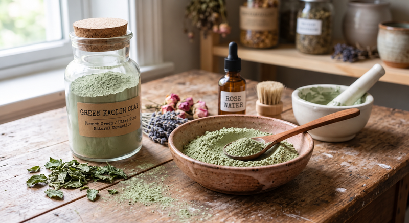 Green Kaolin Clay