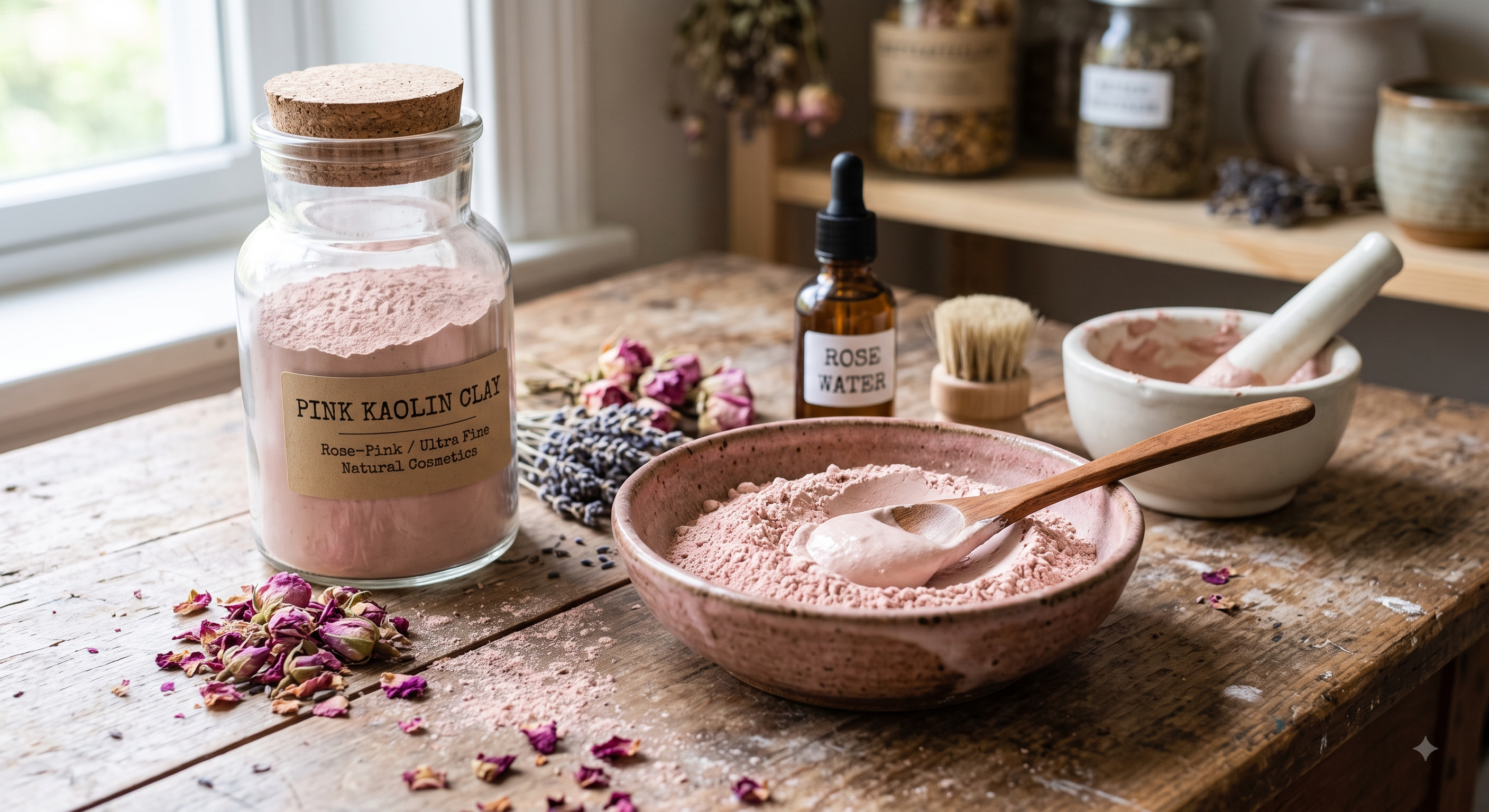 Pink Kaolin Clay