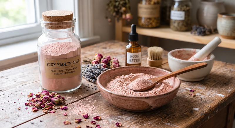 Pink Kaolin Clay