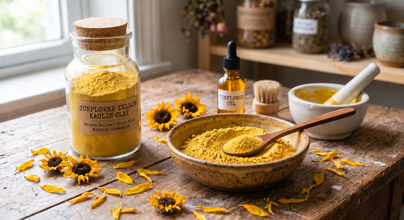 Sunflower Yellow Kaolin Clay
